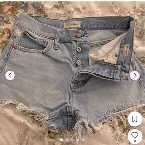 Madewell relax fit shorts